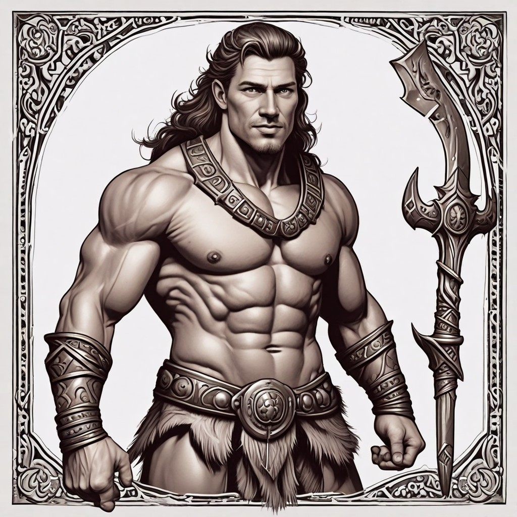 Barbarian Photo Style