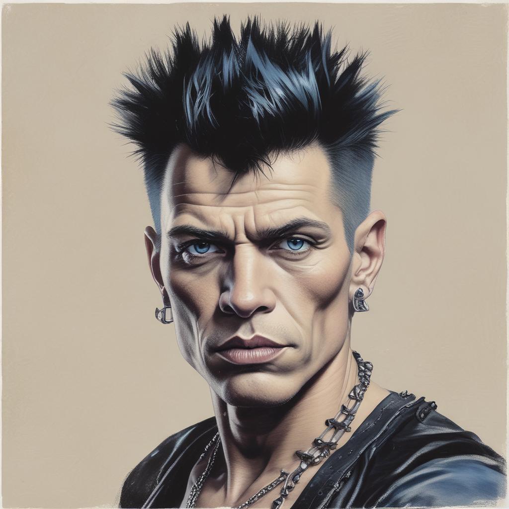 Billy Idol Photo Style