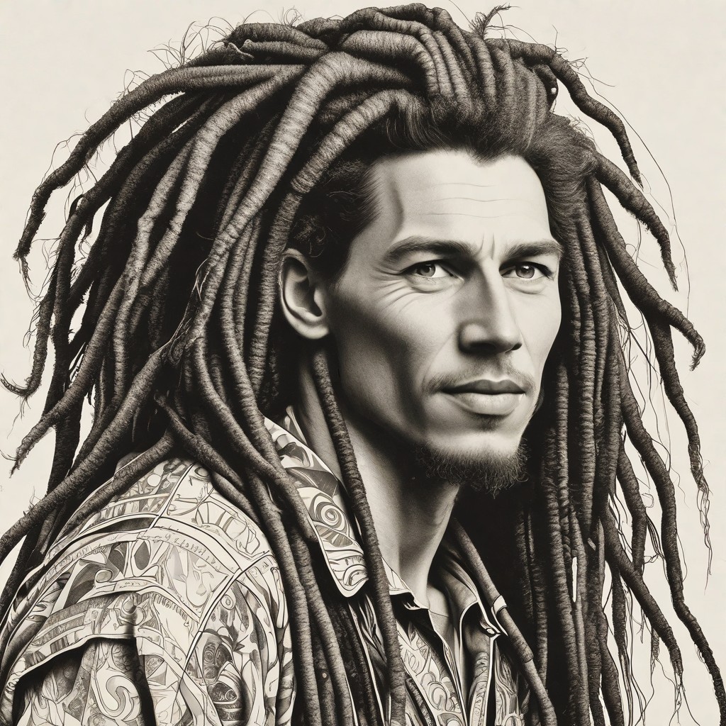 Bob Marley Photo Style