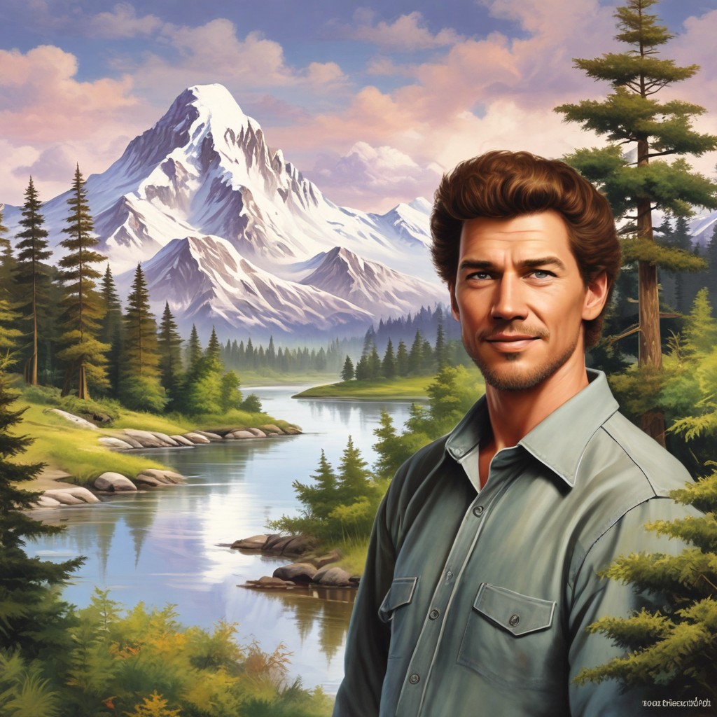 Bob Ross Photo Style