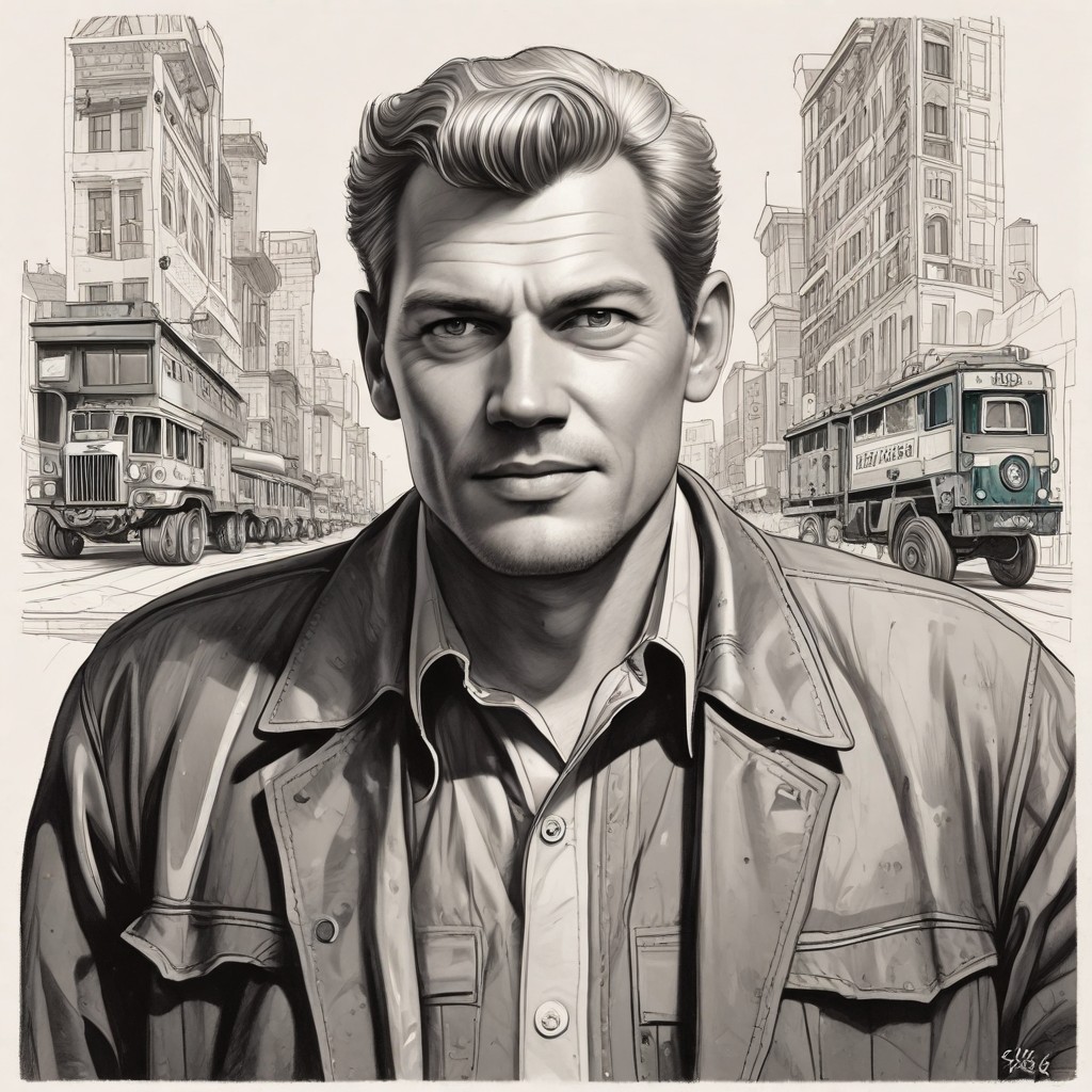 Brian Dennehy Photo Style