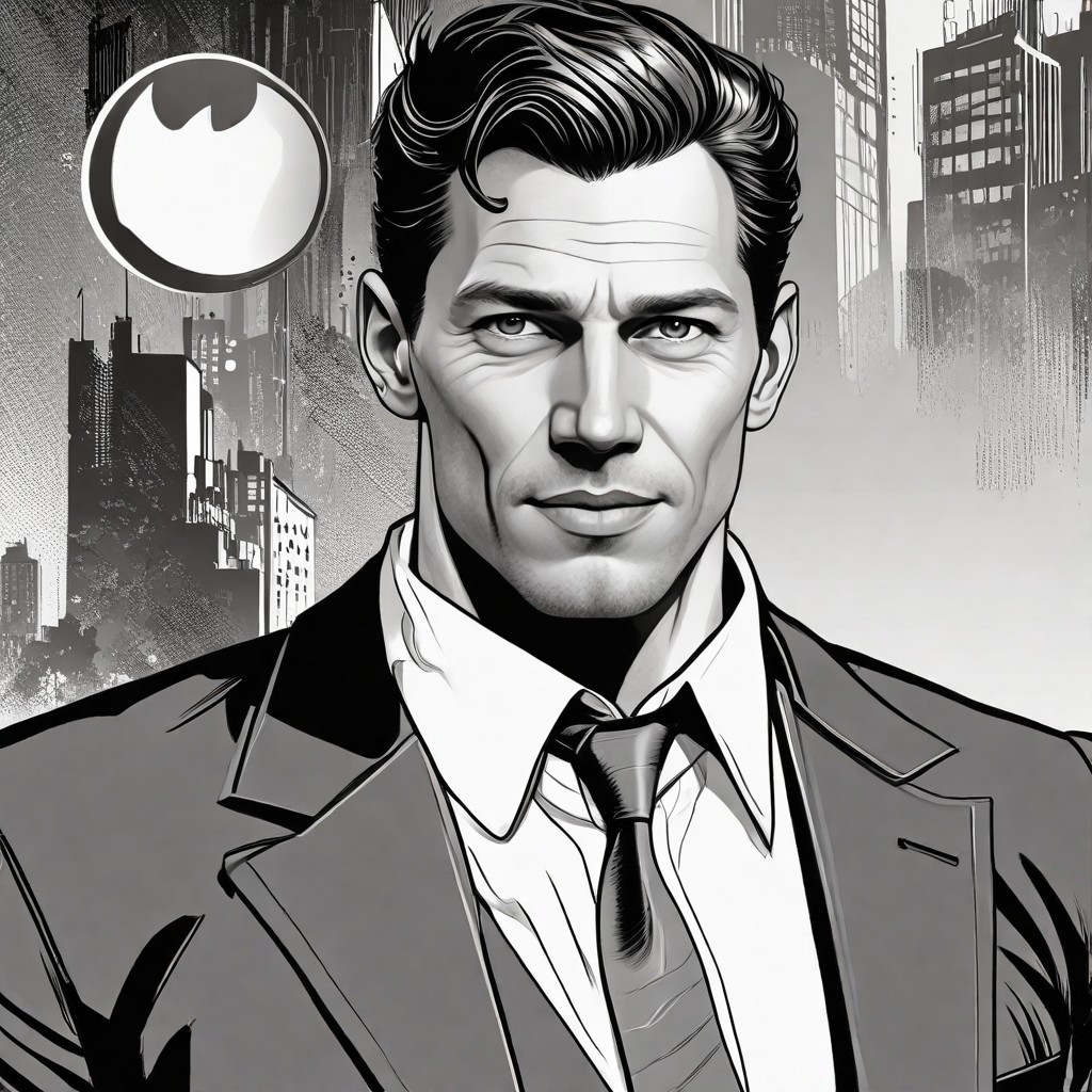 Bruce Wayne Photo Style