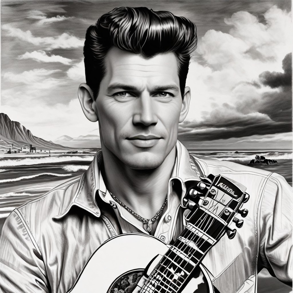 Chris Isaak Photo Style