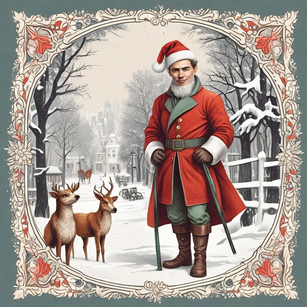 Classic Christmas Card Photo Style