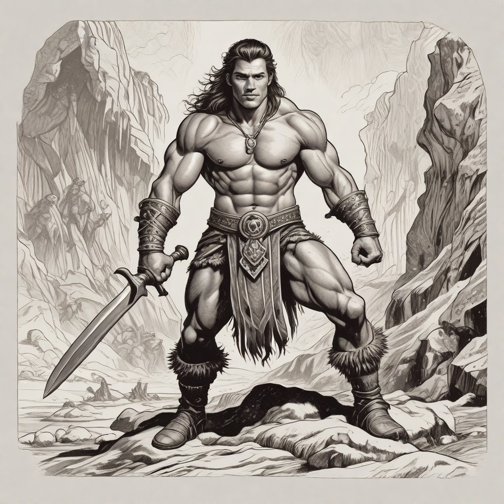 Conan the Barbarian Photo Style
