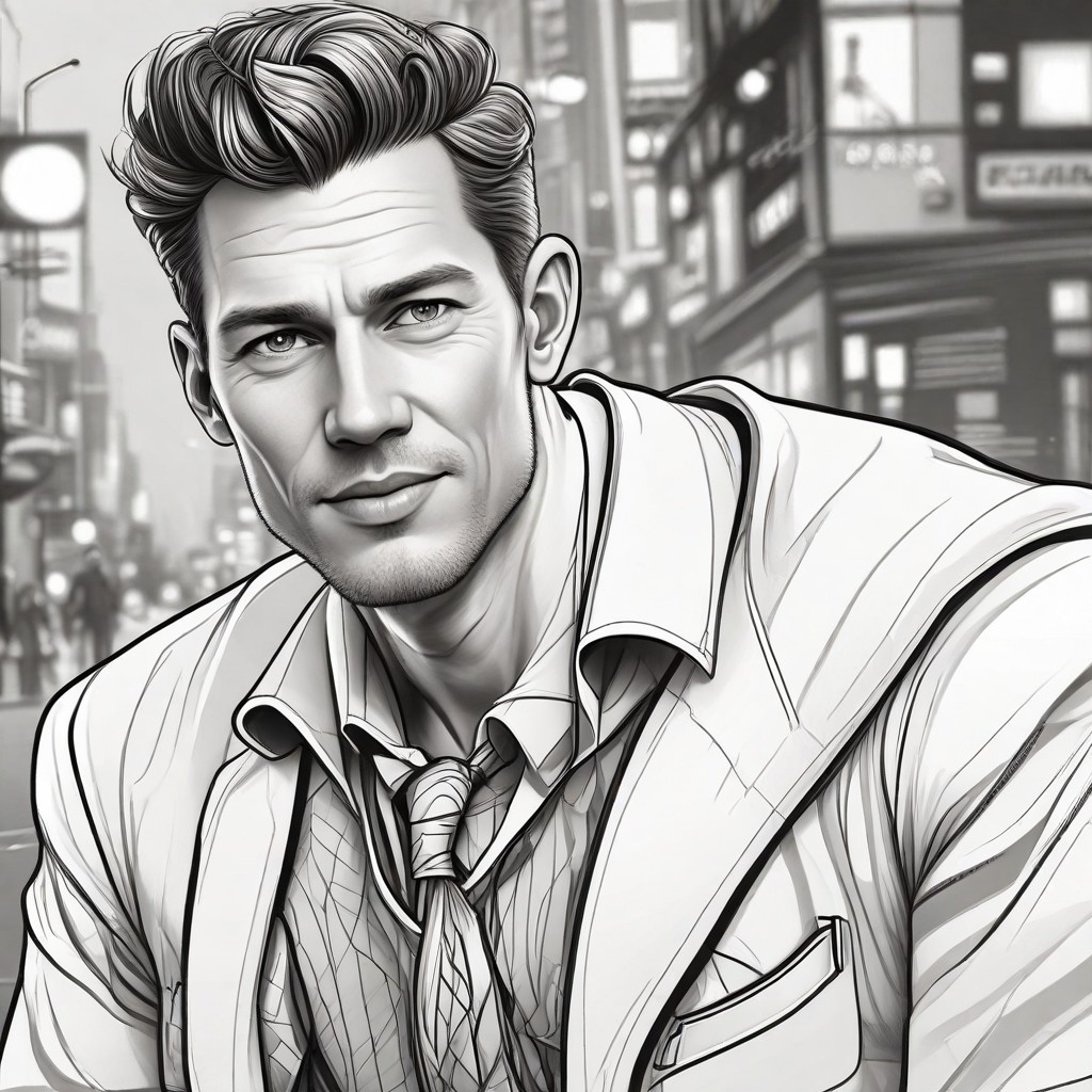 Cool Cartoon with Realistic Details Photo Style