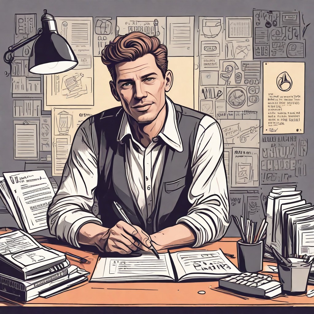 Copywriter Photo Style