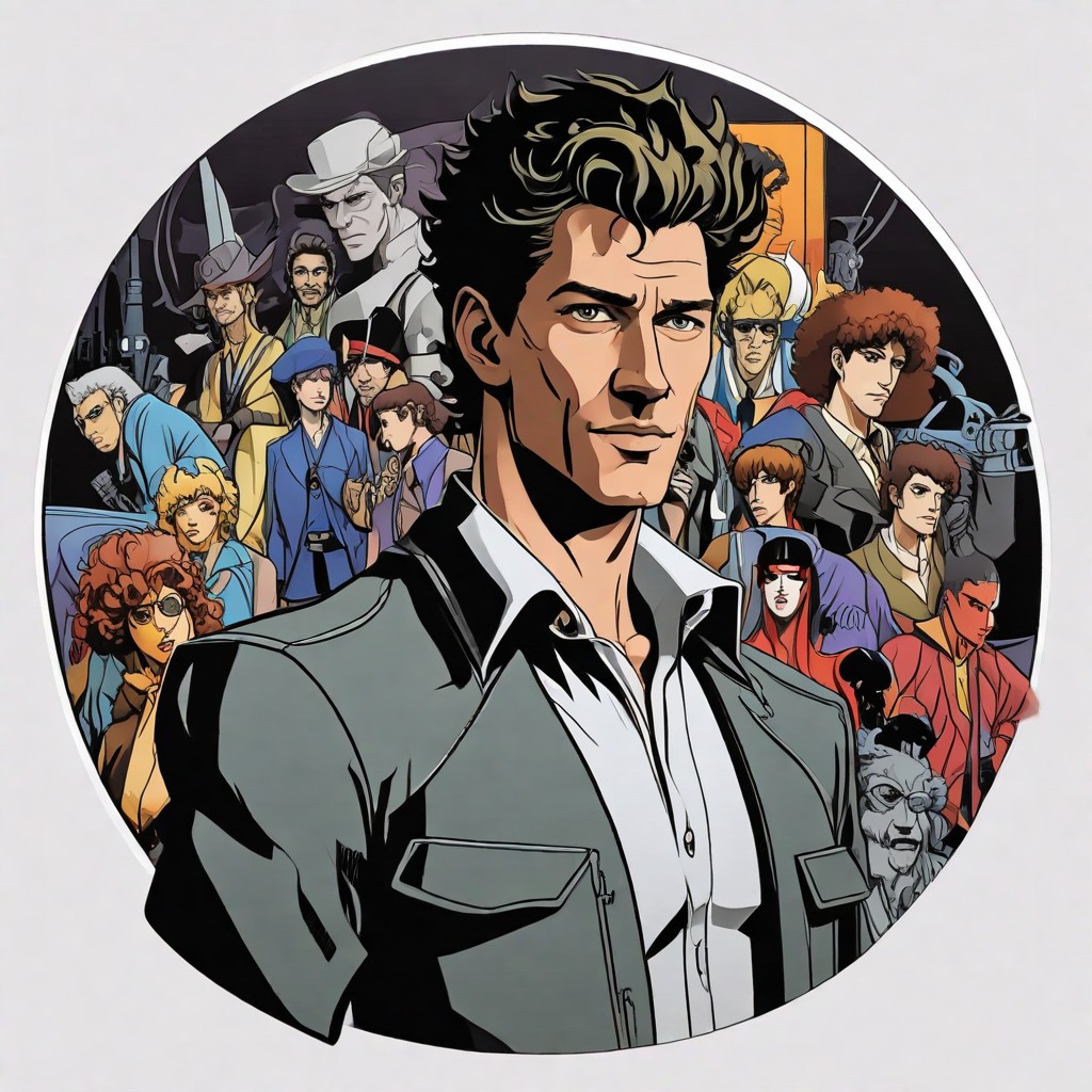 Cowboy Bebop: The Movie Photo Style