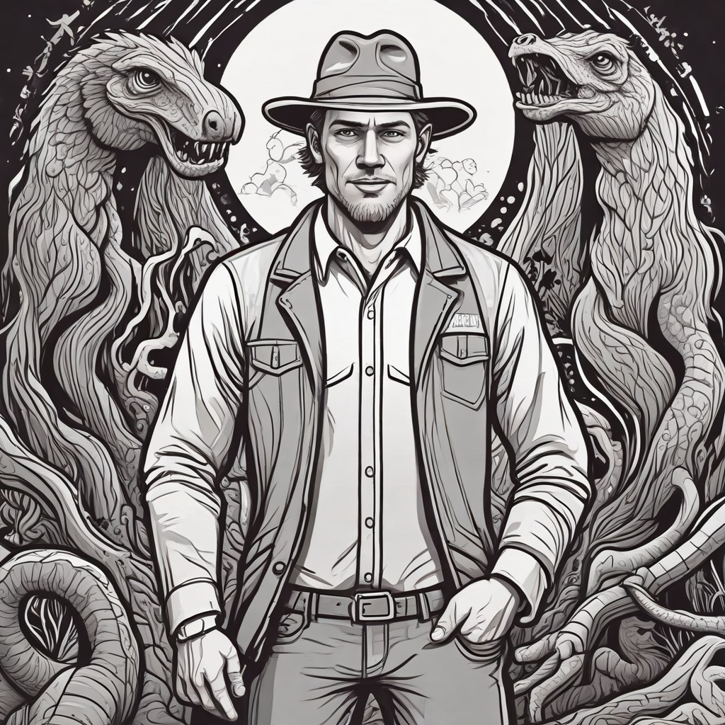 Cryptozoologist Photo Style