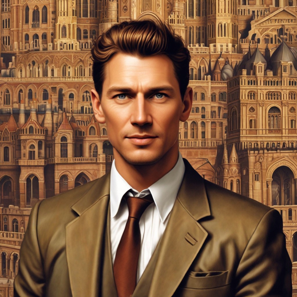 Dan Brown Photo Style