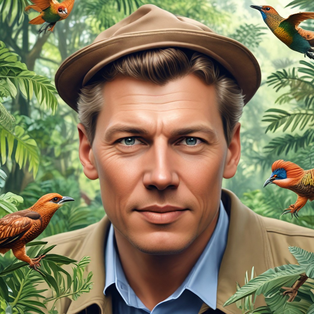 David Attenborough Photo Style