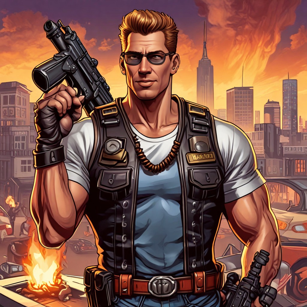 Duke Nukem Photo Style