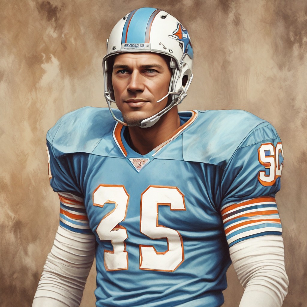 Earl Campbell Photo Style