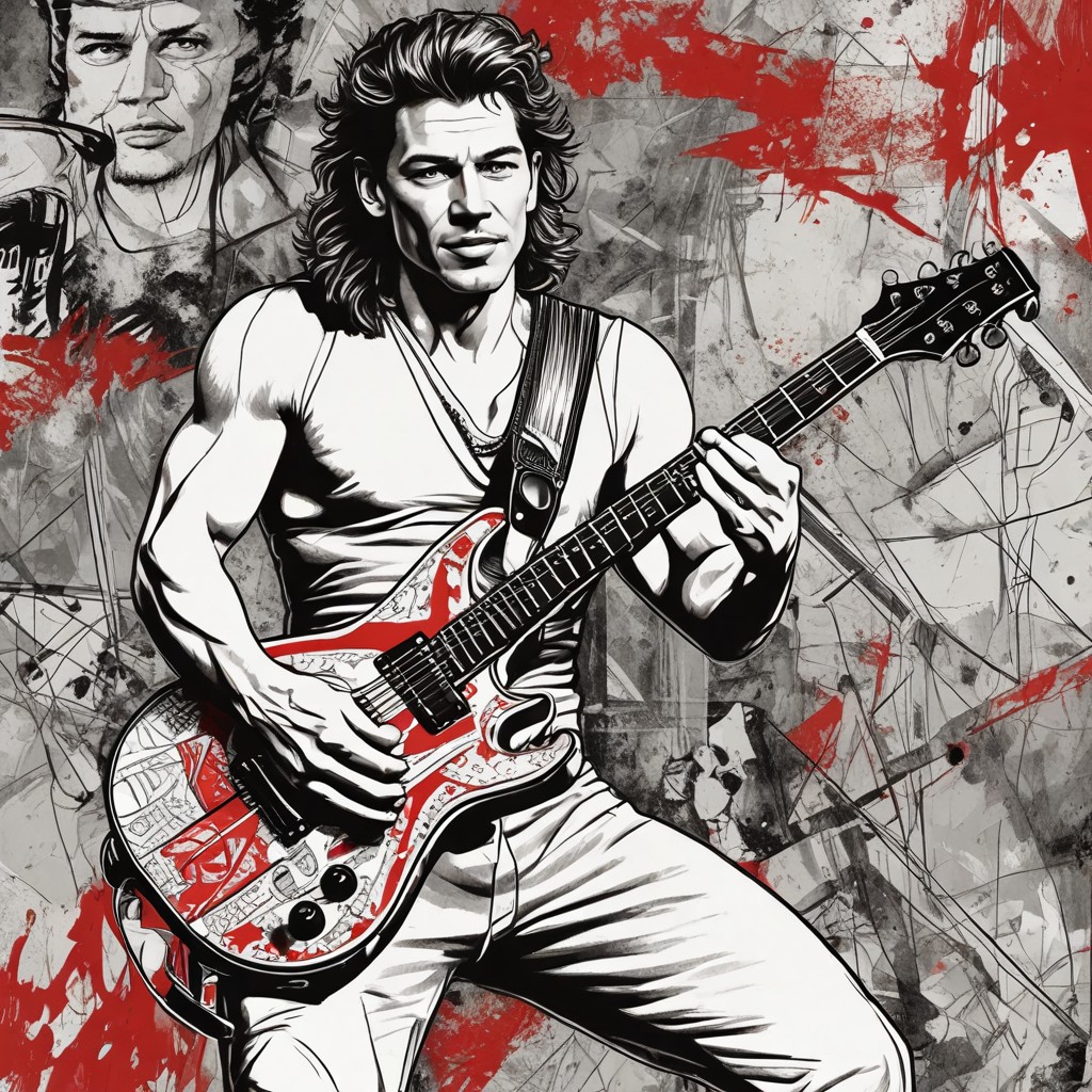 Eddie Van Halen Photo Style