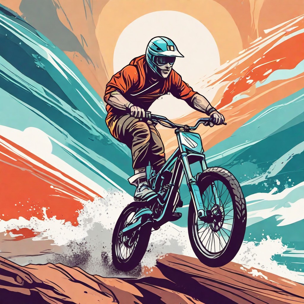 Extreme Sports Athlete Photo Style