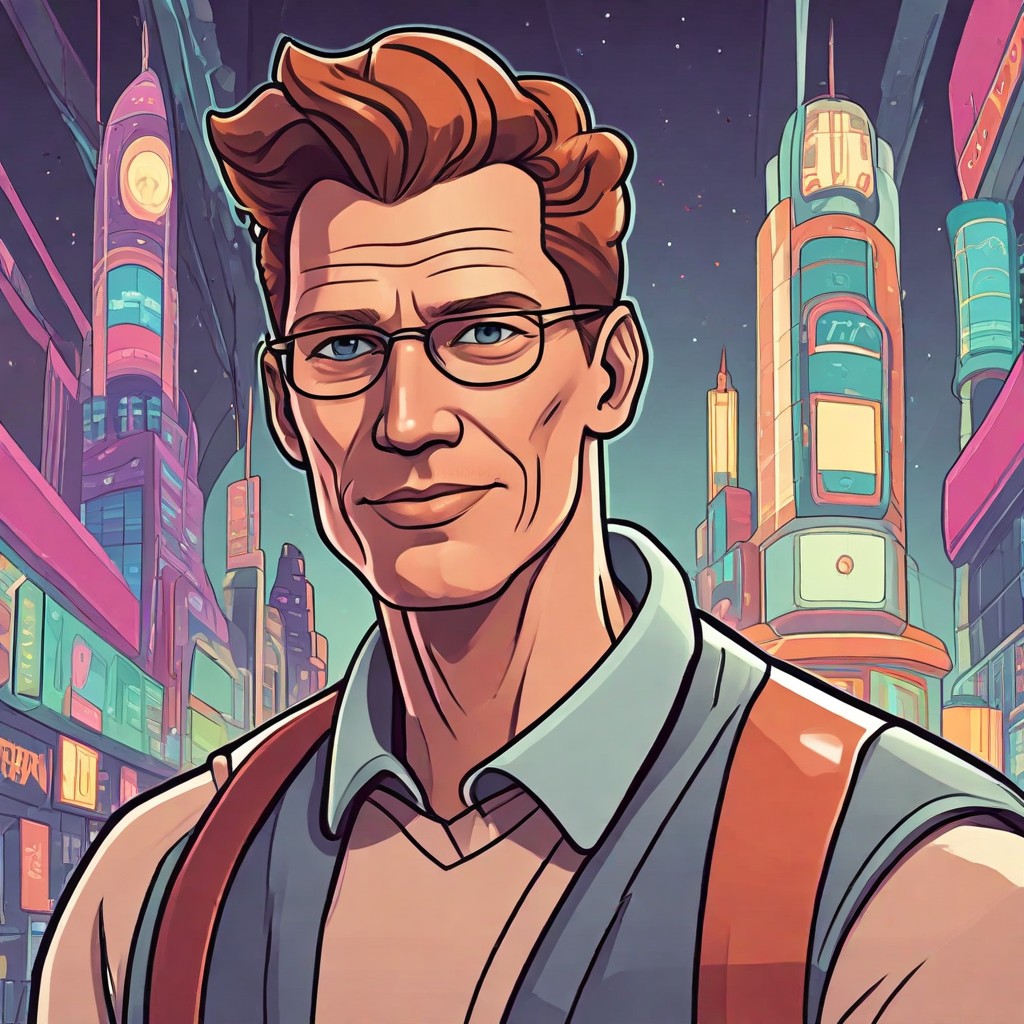 Futurama Photo Style