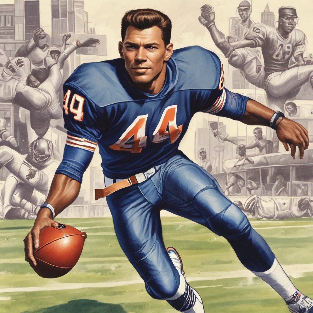 Gale Sayers Photo Style