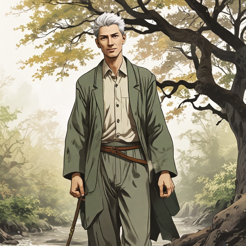 Ginko (Mushishi) Photo Style