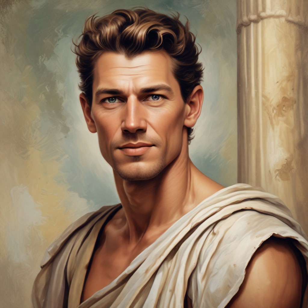 Greek Painting Photo Style