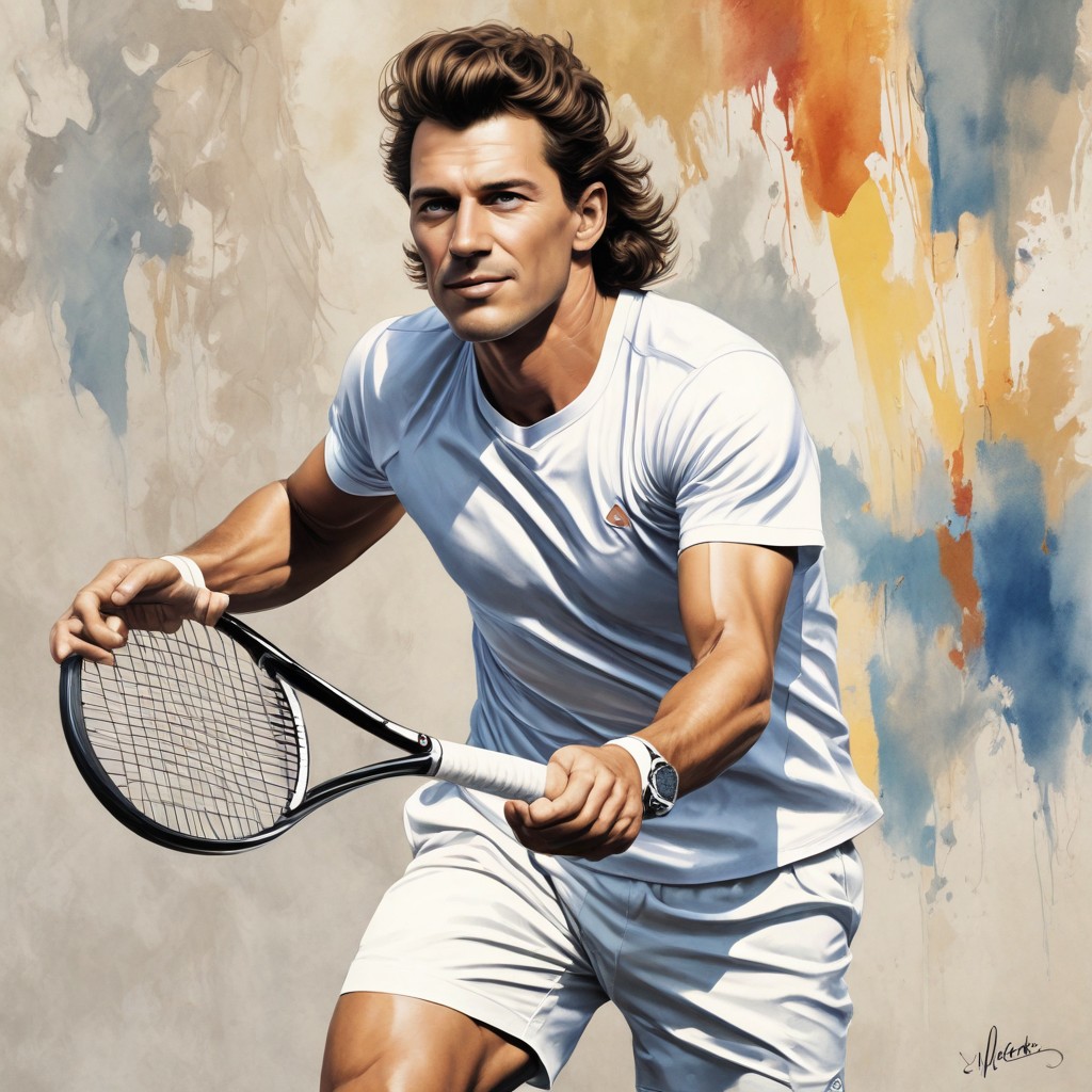 Guillermo Vilas Photo Style
