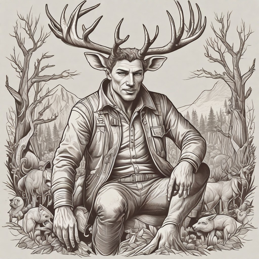 Hunting Trophy Photo Style