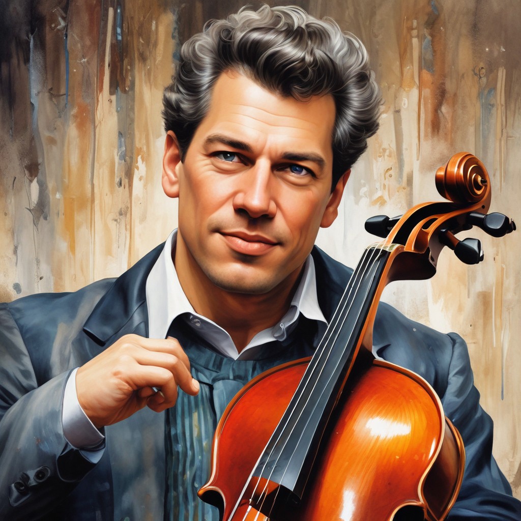 Itzhak Perlman Photo Style