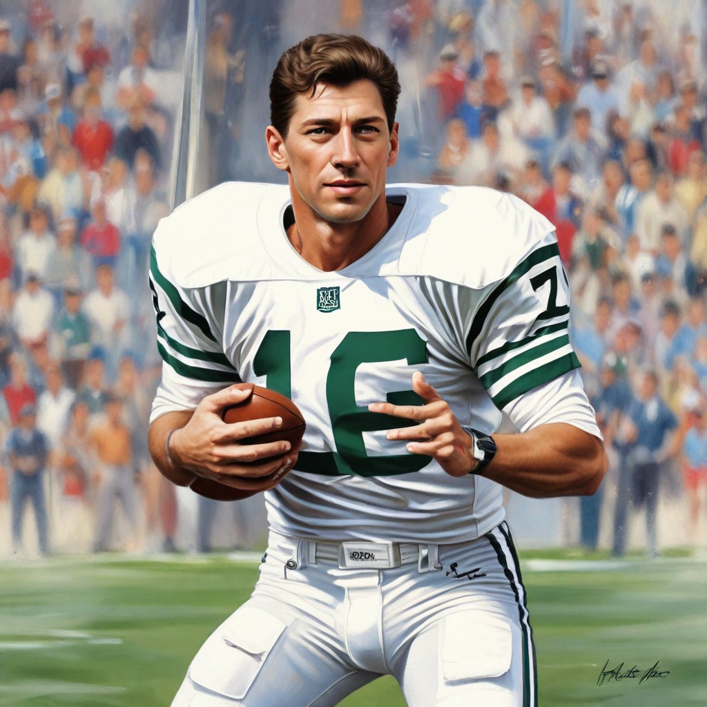 Joe Namath Photo Style