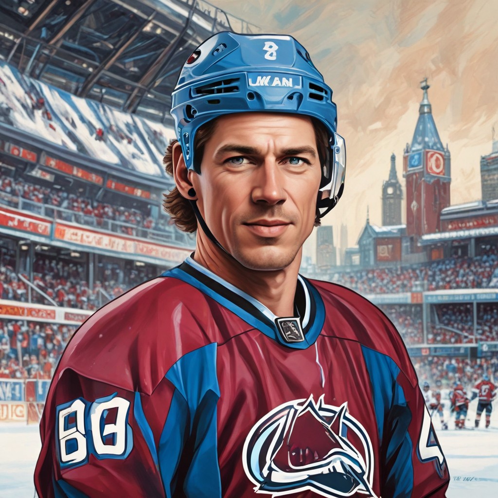 Joe Sakic Photo Style