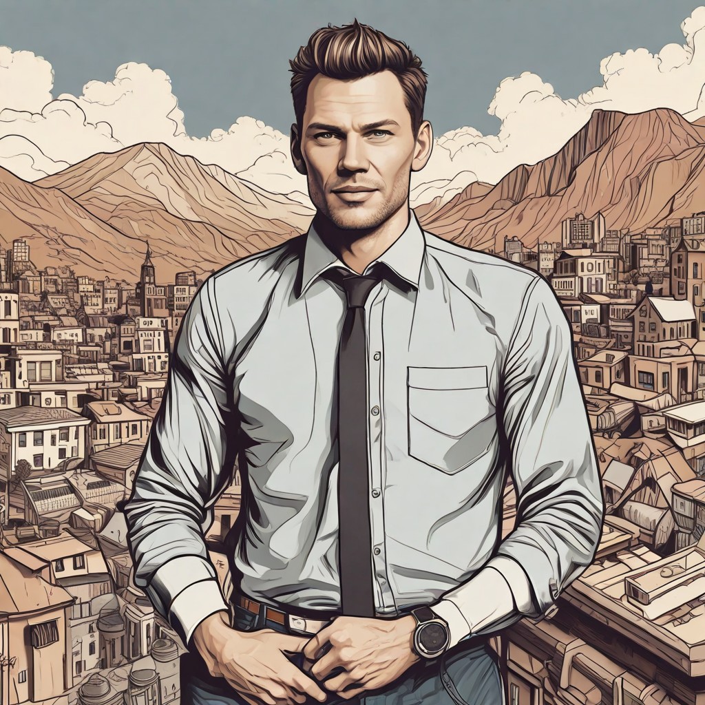 Joel McHale Photo Style