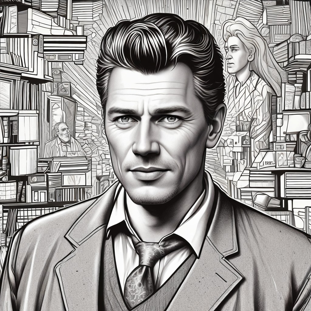 John Irving Photo Style