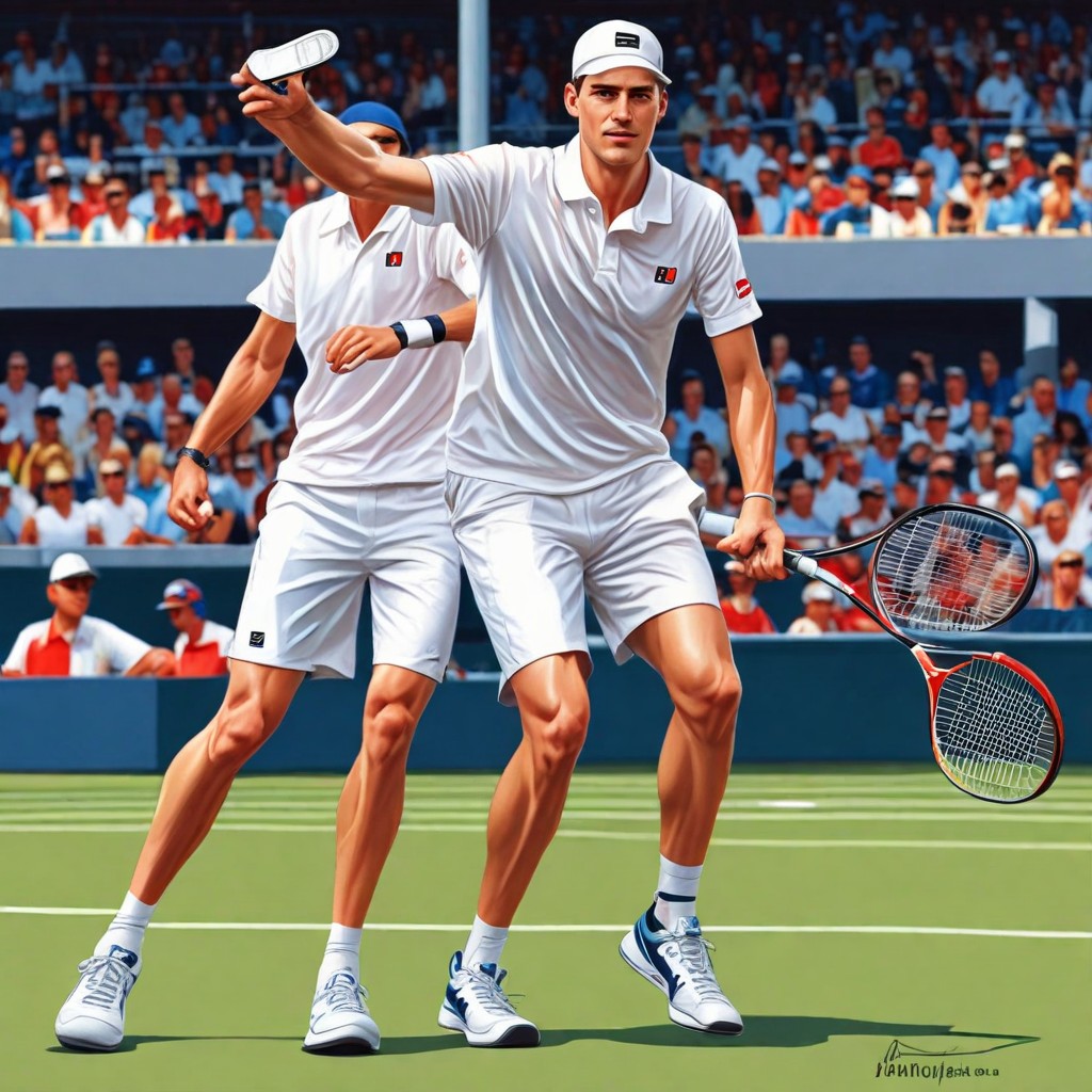 John Isner Photo Style
