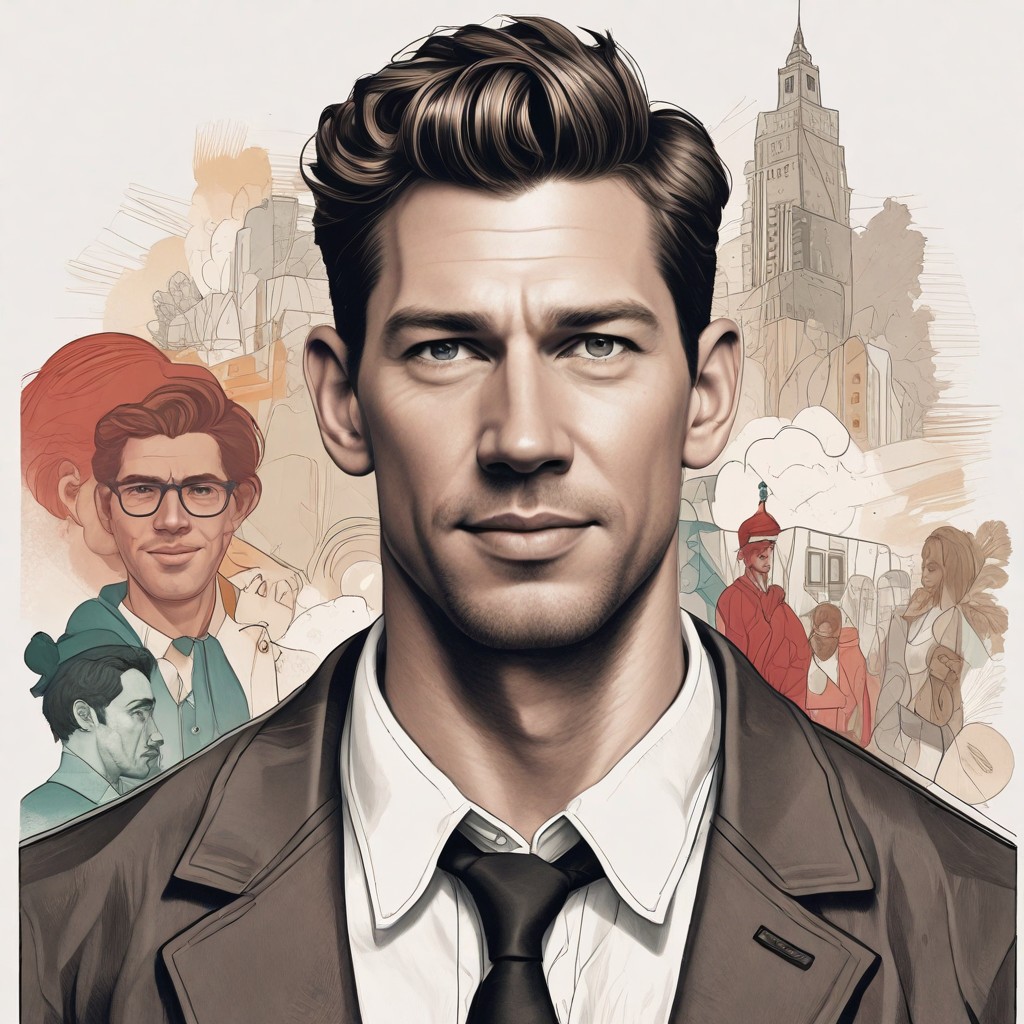 John Krasinski Photo Style