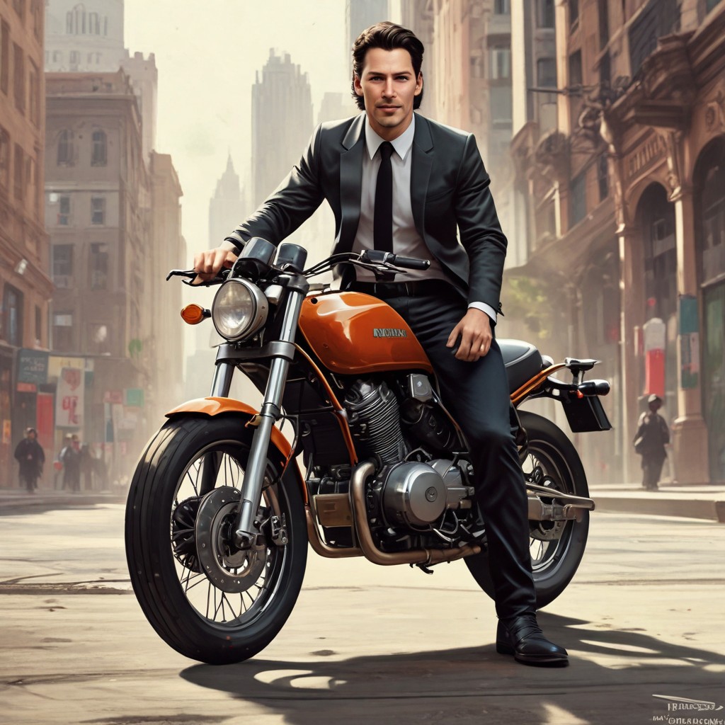 Keanu Reeves Photo Style