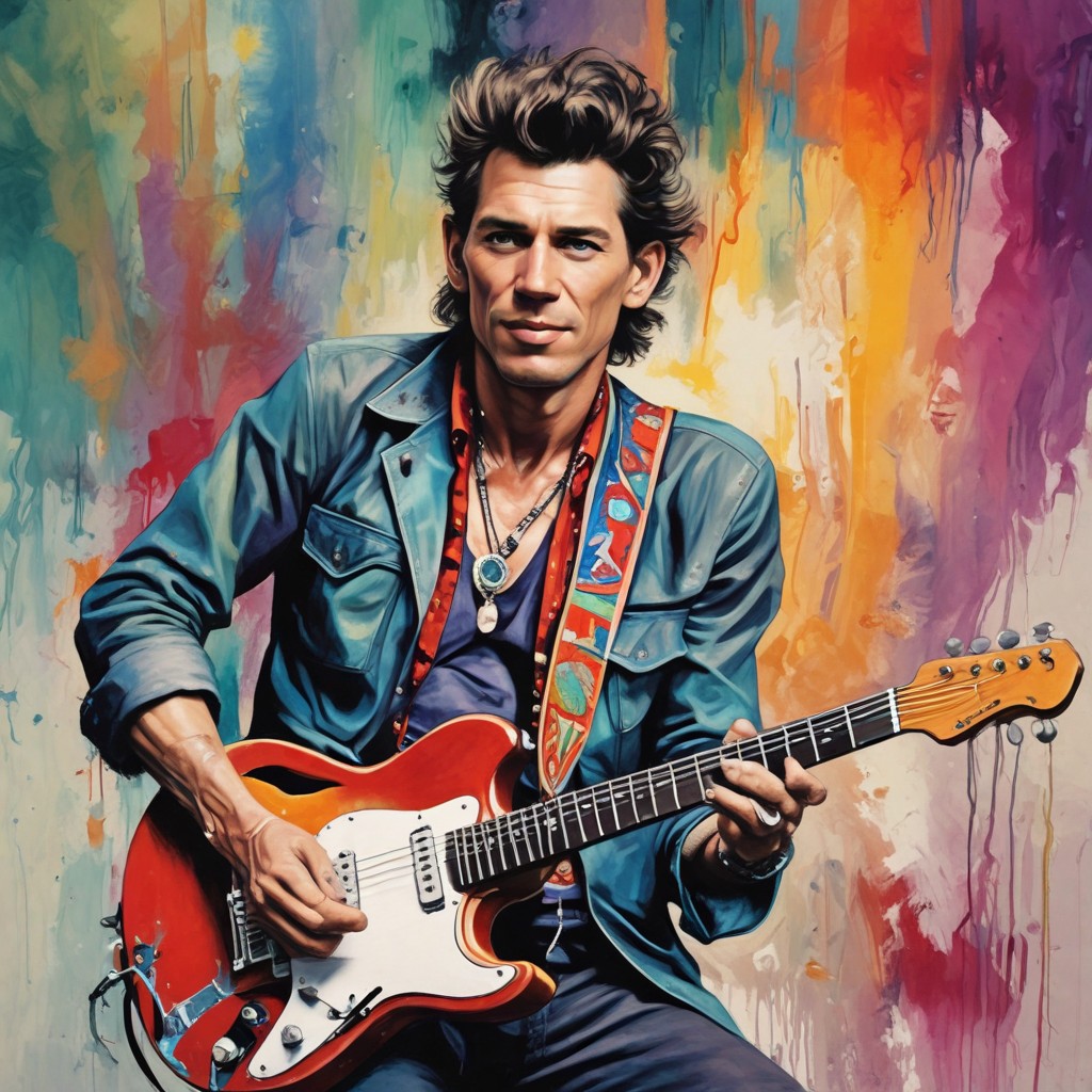 Keith Richards Photo Style