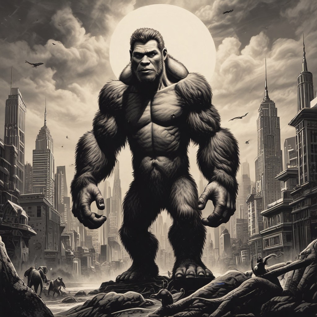 King Kong Photo Style