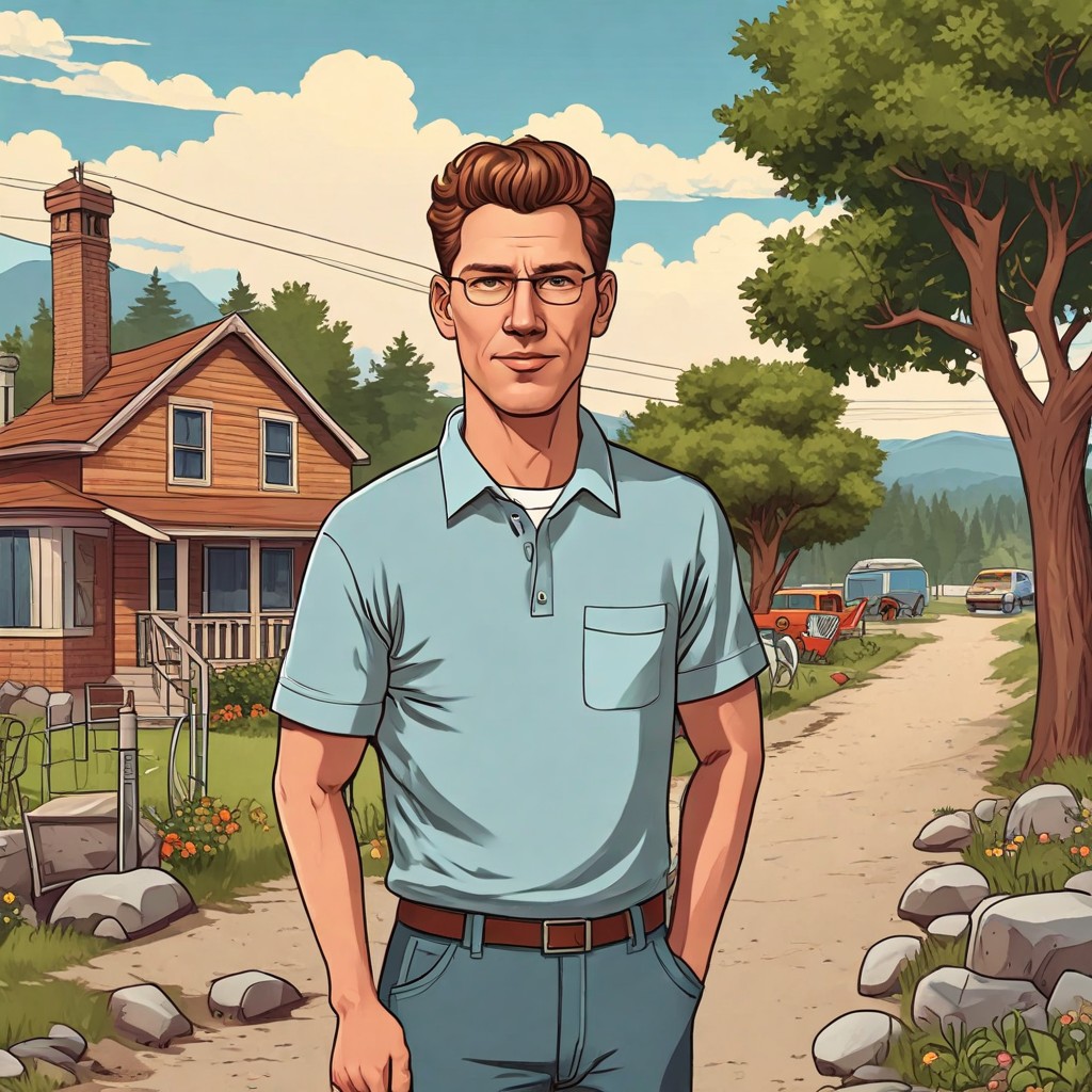 King of the Hill Photo Style