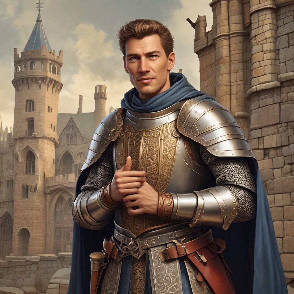 Knights in the Middle Ages Photo Style