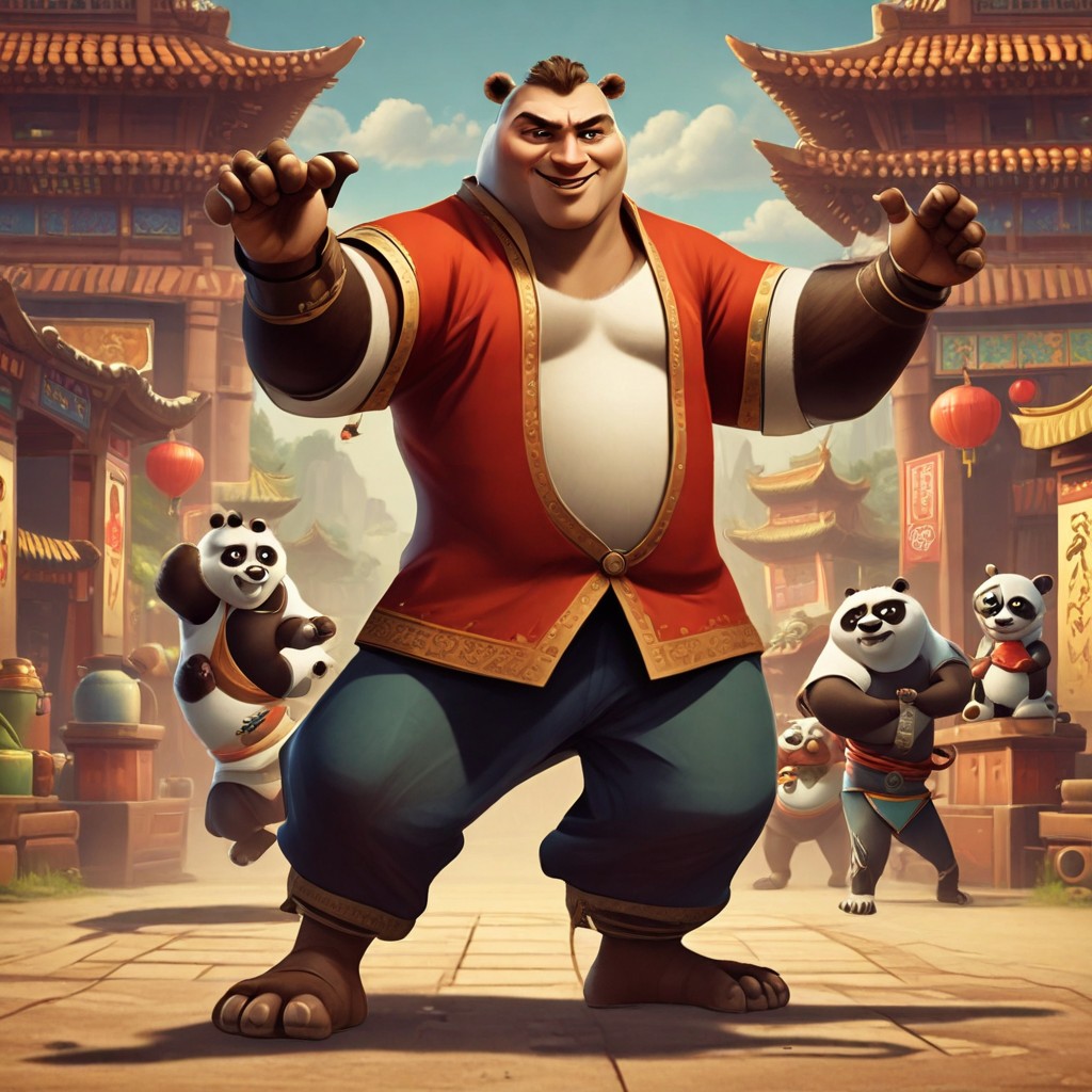 Kung Fu Panda Photo Style