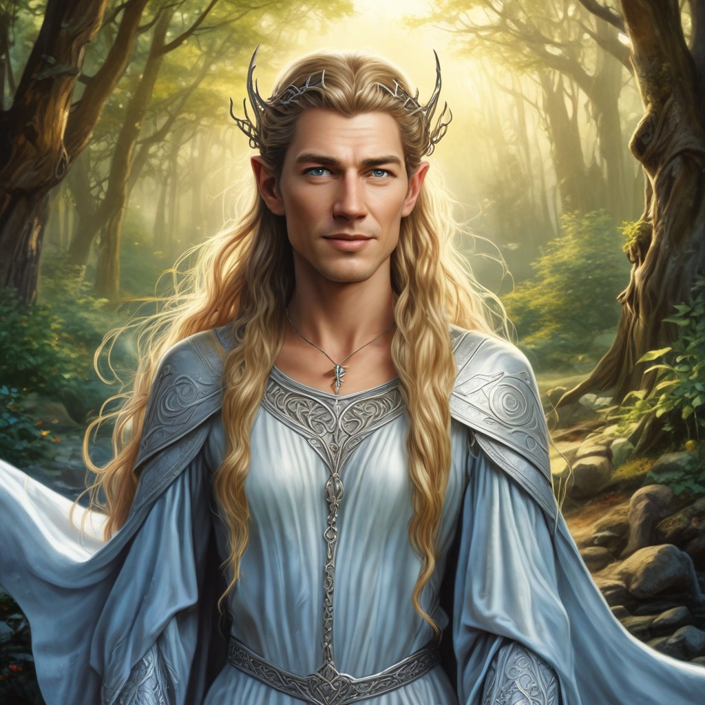 Lady Galadriel in Lord of the Rings Photo Style