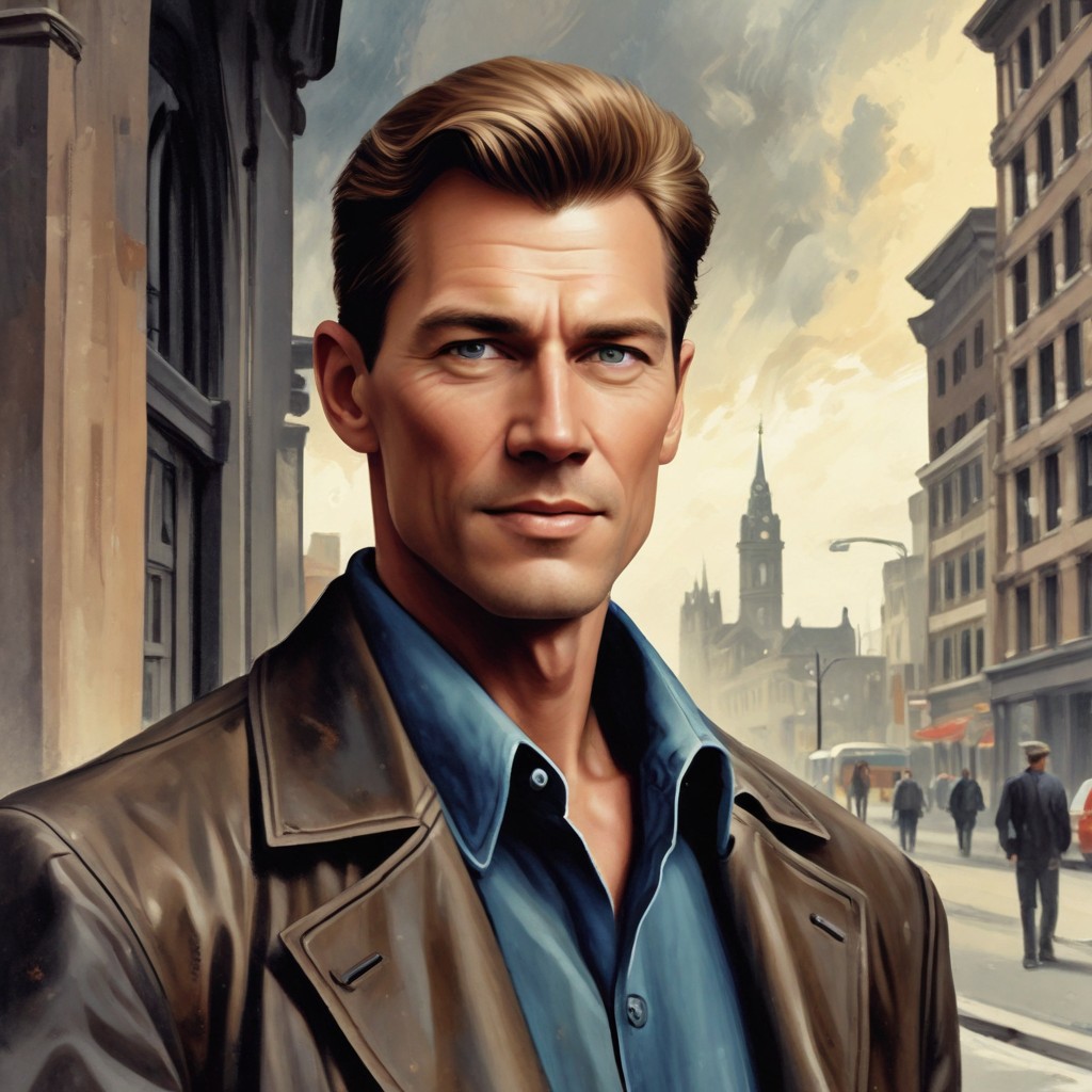 Lee Child Photo Style