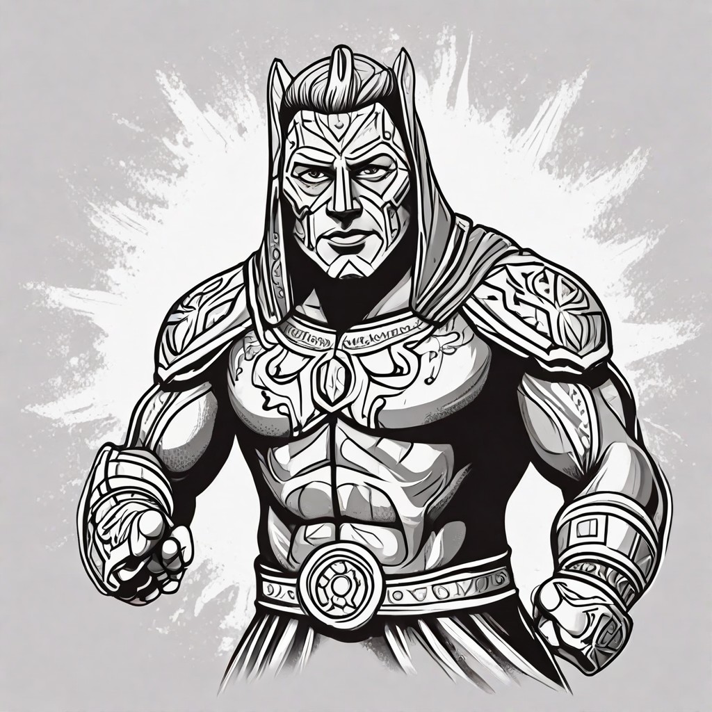 Luchador Photo Style