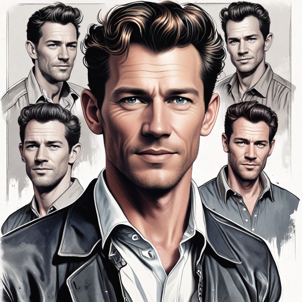 Luke Perry Photo Style