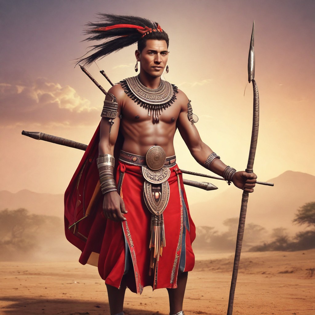 Maasai Warrior Photo Style