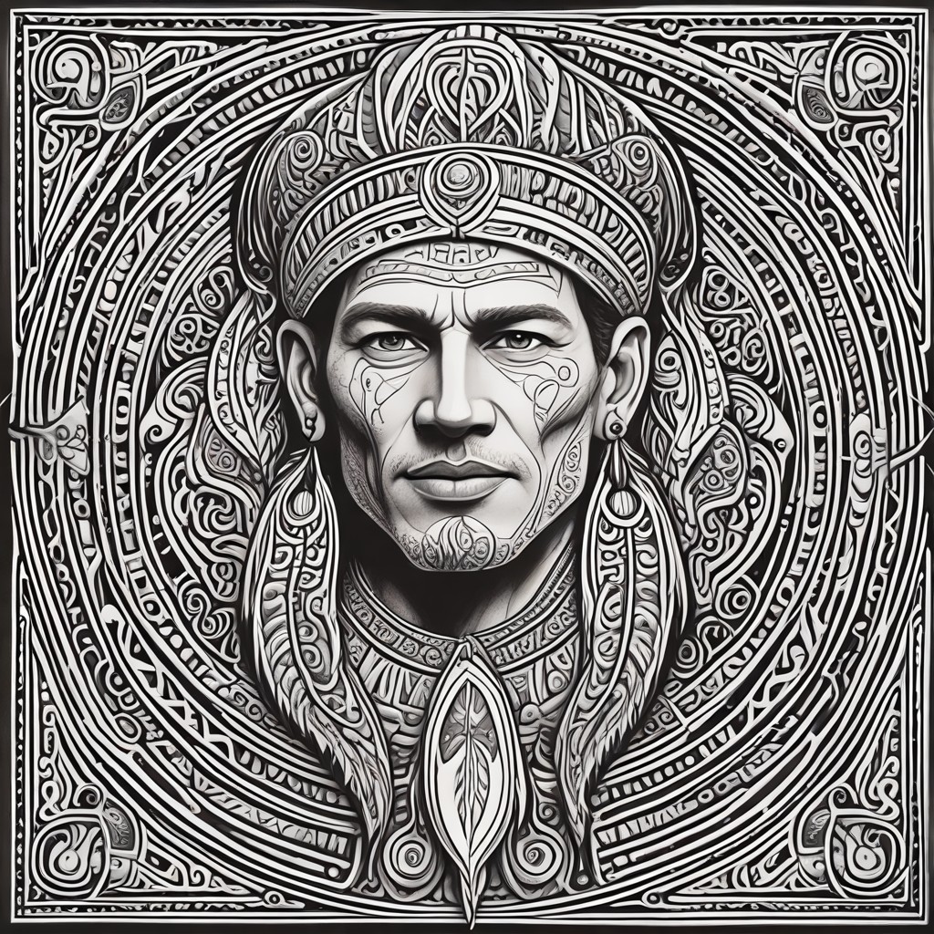 Maori Chief Photo Style