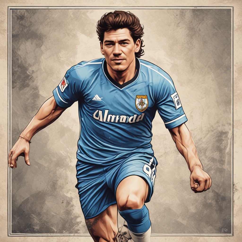 Maradona Photo Style