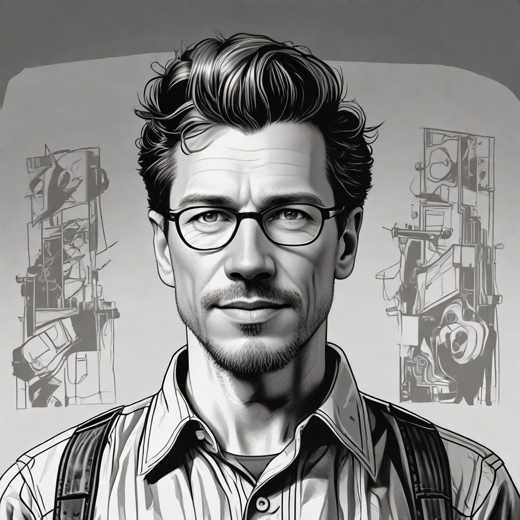 Marc Maron Photo Style