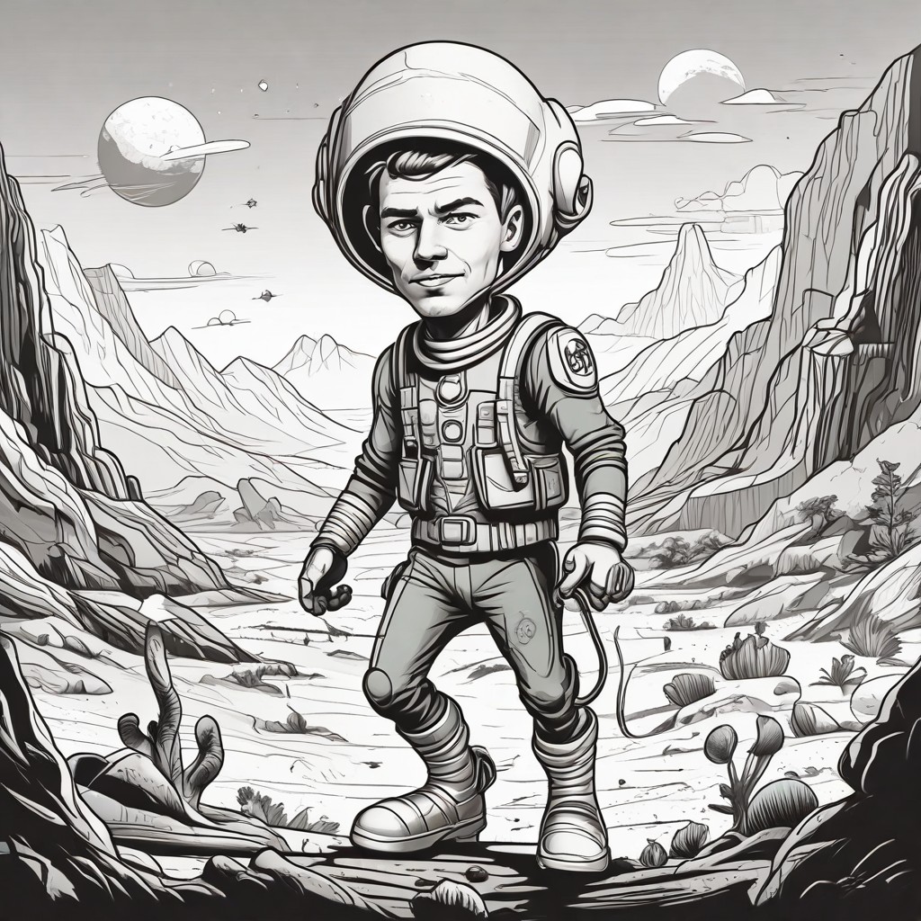 Marvin the Martian Photo Style