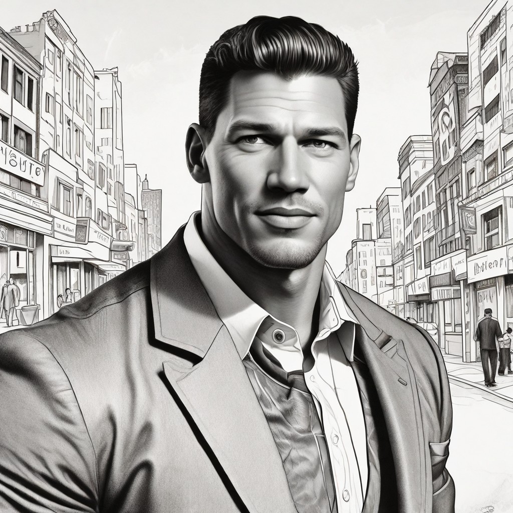 Michael Strahan Photo Style