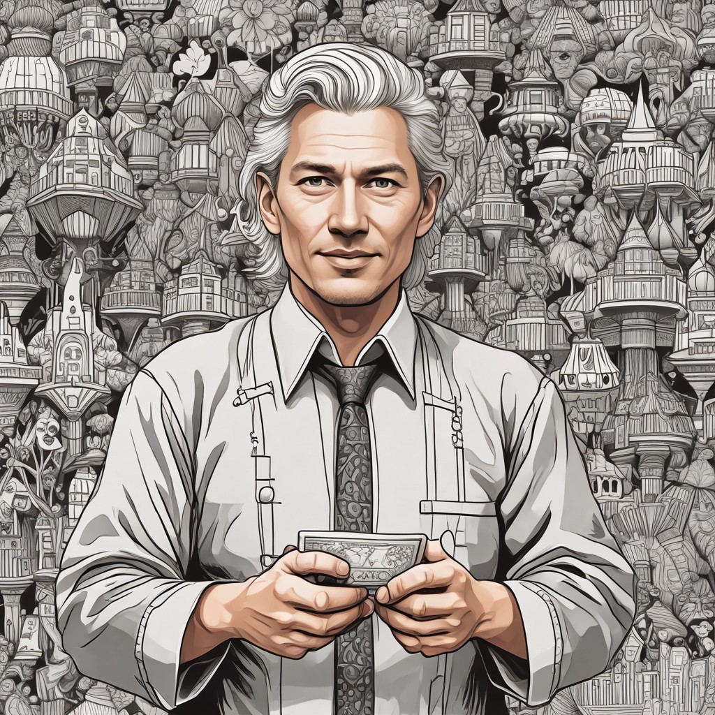 Michio Kaku Photo Style