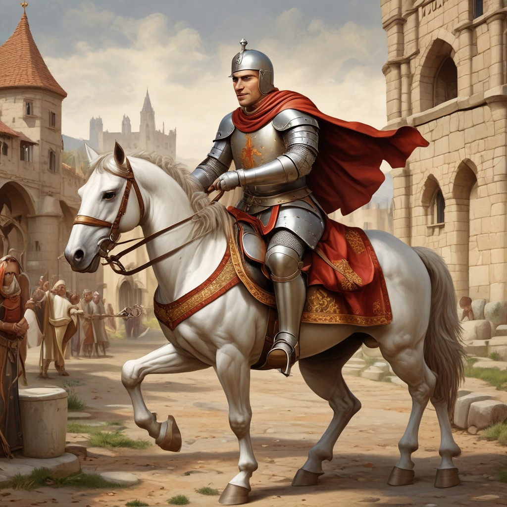 Middle Ages Knights Photo Style